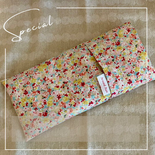 かわいい花柄のカラフルヨガアイピロー | Cute Flower Color Yoga Eye Pillow