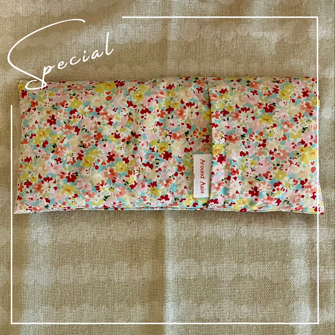 かわいい花柄のカラフルヨガアイピロー | Cute Flower Color Yoga Eye Pillow